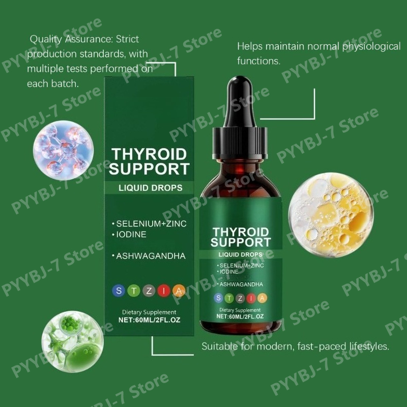 성인용 갑상선 지원 액상 드롭스 (25세 이상) 요오드 - Iodine Drops Supplement 리뷰 및 가격