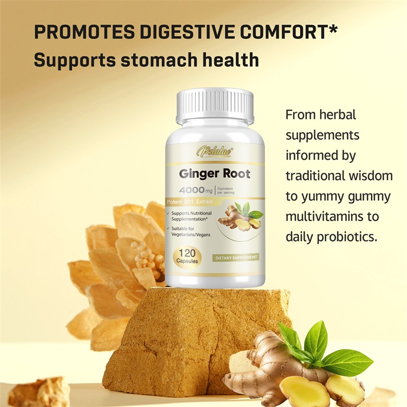 생강 뿌리 캡슐 - 소화를 촉진하고, 운동으로 인한 메 - Nutrition And Exercise 리뷰 및 가격