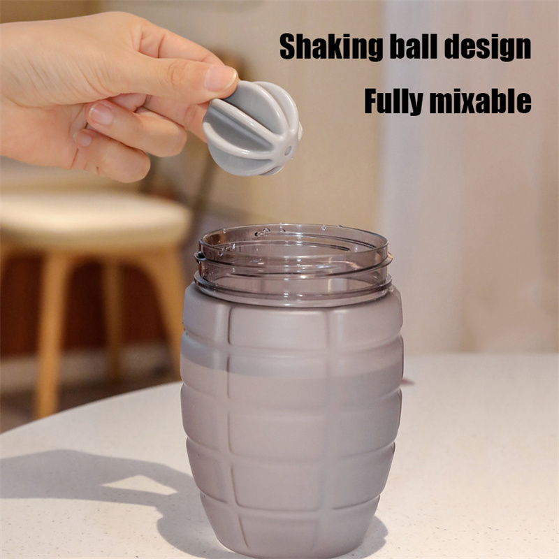 600ml 피트니스 스포츠 물병 패션 심플 쉐이커 컵  - Fitness Nutrition Milk Shake 리뷰 및 가격