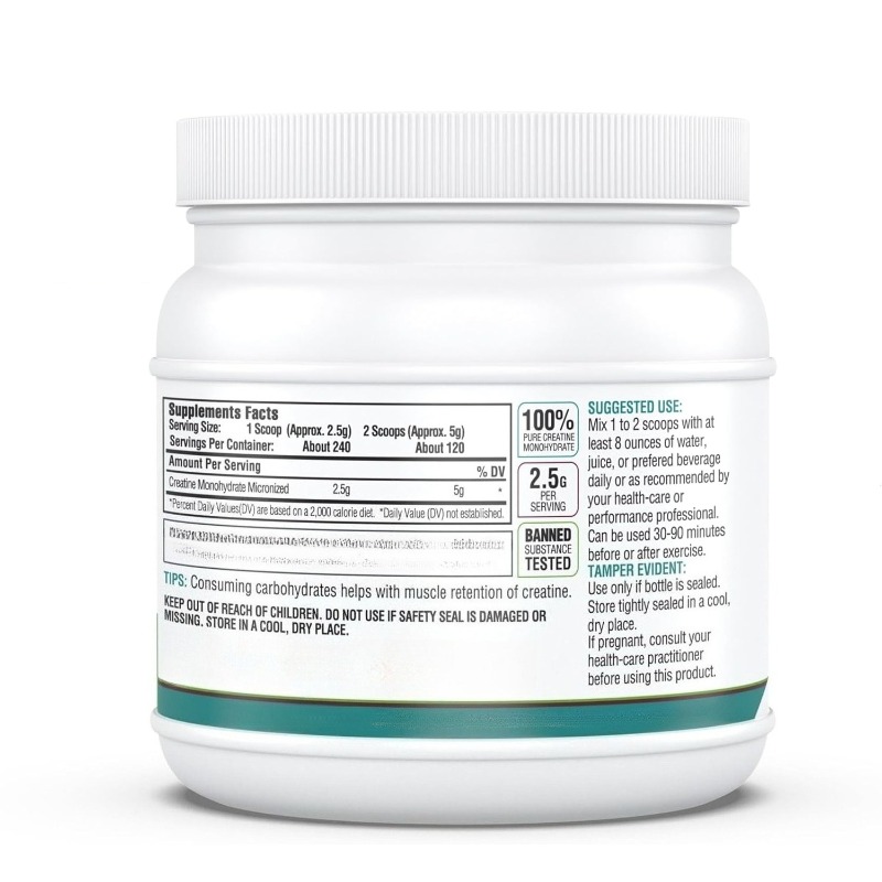 크레아틴 모노하이드레이트 파우더는 근력, 세포 에너지  - Creatine Monohydrate Powder 리뷰 및 가격