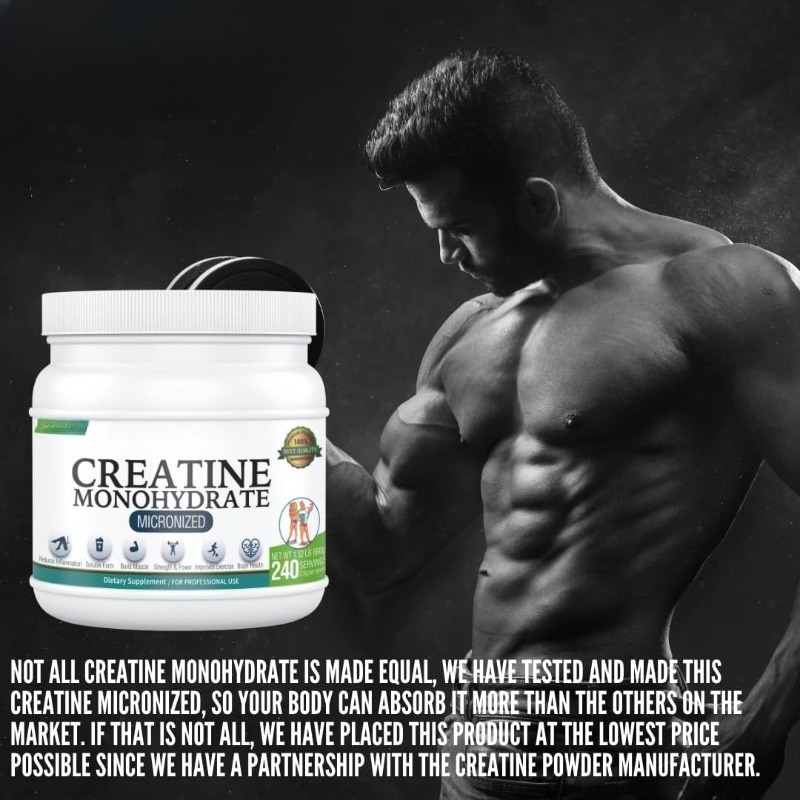 크레아틴 모노하이드레이트 파우더는 근력, 세포 에너지  - Creatine Monohydrate Powder 리뷰 및 가격