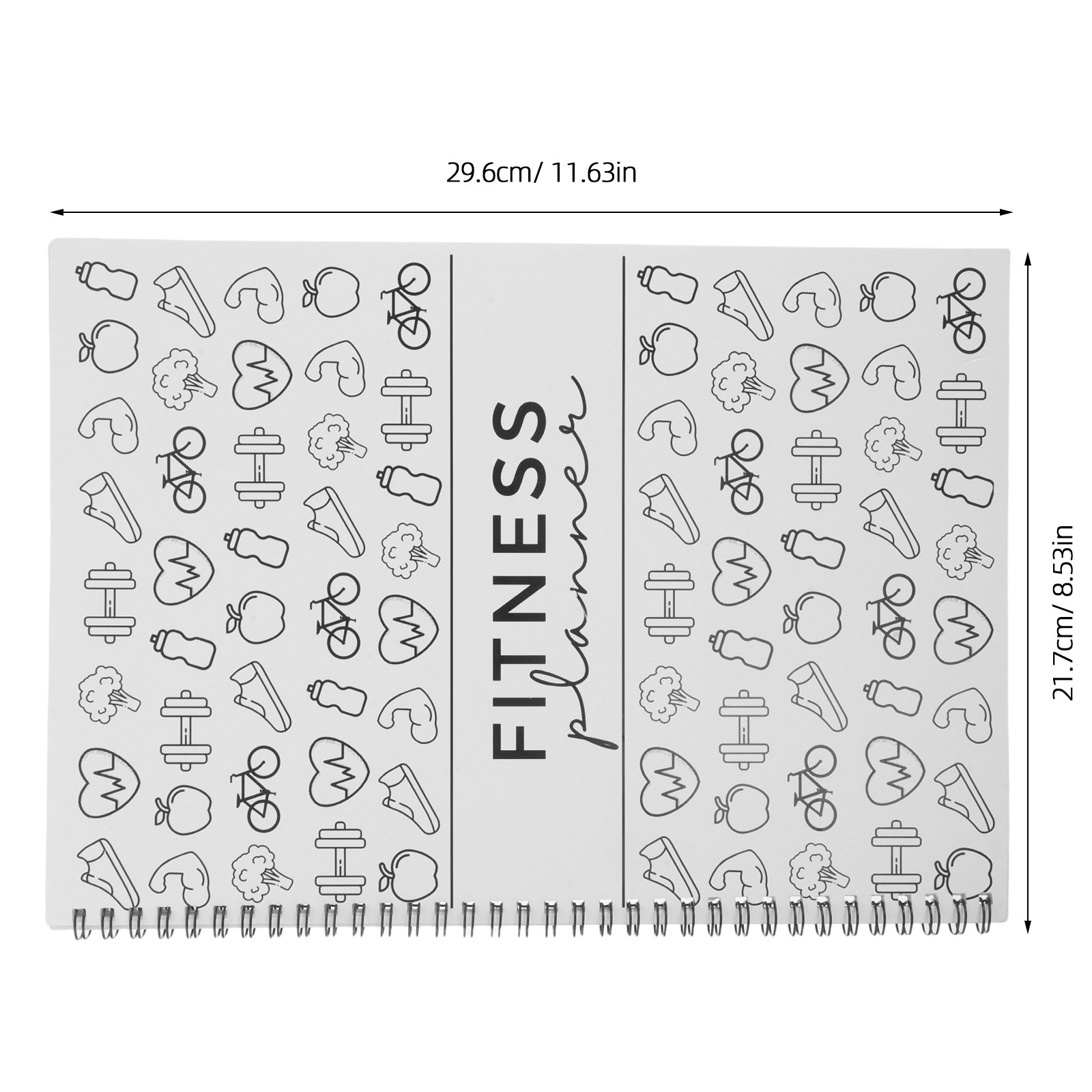 피트니스 로그북 11.7 X 8.5 피트니스 플래너 저 - Nutrition And Exercise 리뷰 및 가격
