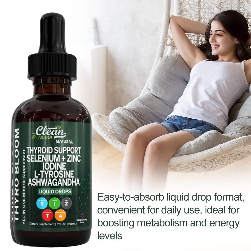 60ml 보충제 액상 드롭스 비타민 B3&D12 셀레늄 - Iodine Drops Supplement 리뷰 및 가격